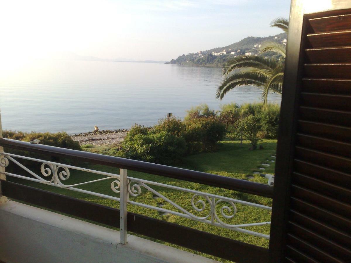 Lefkada Beachfront Apartment ニキアナ エクステリア 写真